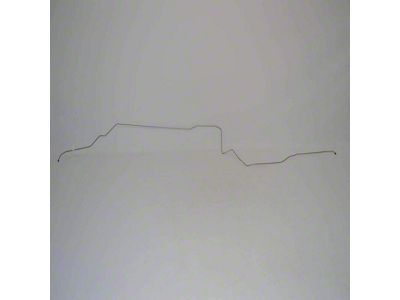 Fine Lines Fuel Return Line; 1/4-Inch; Passenger Side; Stainless (75-77 Corvette C3)