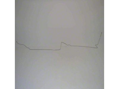 Fine Lines Fuel Return Line; 1/4-Inch; Passenger Side; Steel (78-82 Corvette C3)