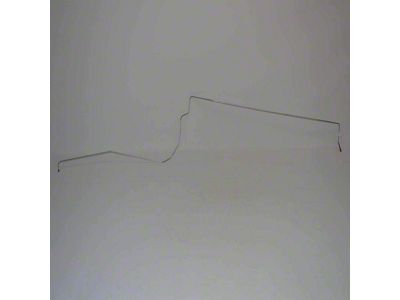 Fine Lines Fuel Vapor Return Line; 1/4-Inch; Driver Side; Stainless (70-74 Corvette C3)