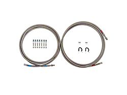Fine Lines Quick Fix Fuel Hose; Braided Stainless (86-87 5.7L L89 V8 Corvette C4)