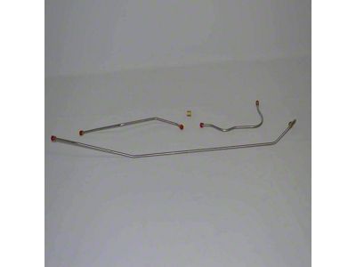 Fine Lines Tank to Pump Fuel Line with Union; 3/8-Inch; Stainless (56-57 Corvette C1)