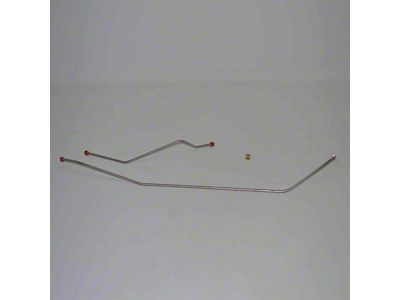Fine Lines Tank to Pump Fuel Line with Union; 5/16-Inch; Stainless (1954 Corvette C1)