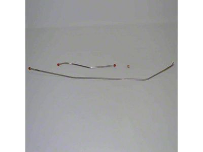 Fine Lines Tank to Pump Fuel Line with Union; 5/16-Inch; Stainless (1955 Corvette C1)