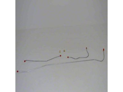Fine Lines Tank to Pump Fuel Line with Union; 5/16-Inch; Stainless (1956 Corvette C1)
