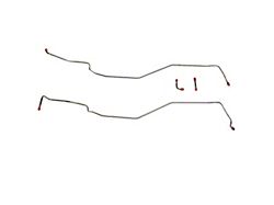 Fine Lines Transmission Cooling Lines; Steel (86-92 Corvette C4)