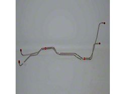 Fine Lines Transmission Cooler Line Set; 2 Pieces; Stainless (63-64 V8 Comet, Falcon w/ FM2 Transmission)