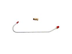 Fine Lines Distributor Vacuum Advance Line; Stainless (55-57 V8 Bel Air w/ 2-Barrel Carburetor)