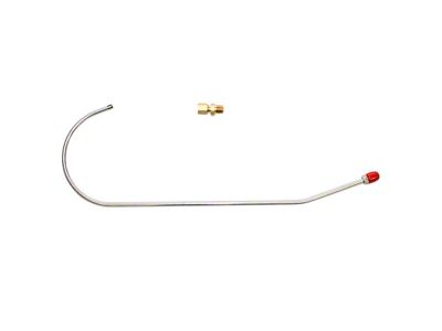 Fine Lines Distributor Vacuum Advance Line; Steel (55-57 V8 Bel Air w/ Carter 4-Barrel Carburetor)