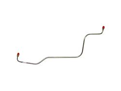 Fine Lines Fuel Pump to Carburetor Fuel Line; 1/4-Inch; Stainless (55-56 265 V8 Bel Air w/ 2 or 4-Barrel Carburetor)