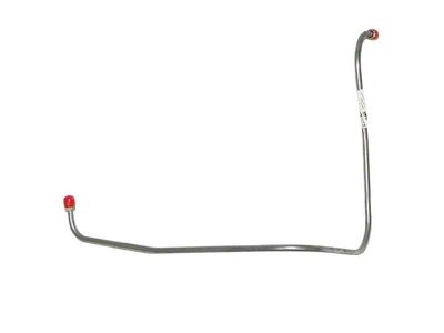 Fine Lines Fuel Pump to Carburetor Fuel Line; Stainless (55-57 I6 Bel Air)