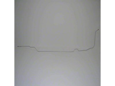 Fine Lines Fuel Pump to Tank Fuel Line; 5/16-Inch; Stainless (55-57 I6 Bel Air)