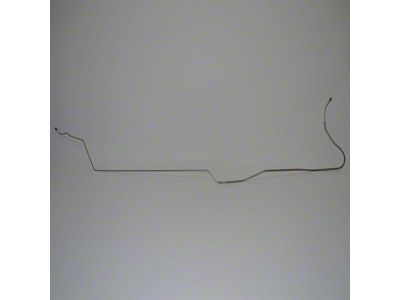 Fine Lines Fuel Pump to Tank Fuel Line; 5/16-Inch; Stainless (1957 V8 Bel Air Wagon w/ 4-Barrel Carburetor)