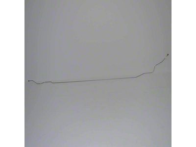 Fine Lines Intermediate Brake Line Kit; Steel (1955 Bel Air w/ Single Exhaust)