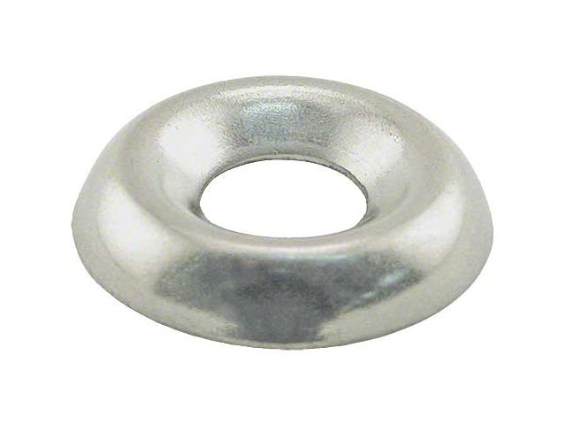 Finishing Washer - Nickel Plated - Cup Type - 12
