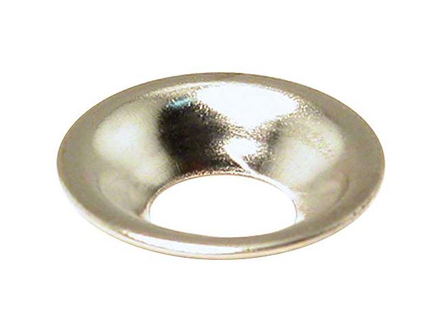 Finishing Washer - Nickel Plated - Flush Type - 10