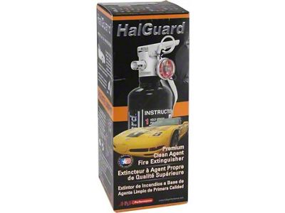 H3r Performance Fire Extingusher Black 1 lb Halguard