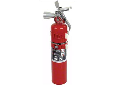 Fire Extinguisher, H3R Halguard Red, 2.5 LB