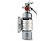 Fire Extinguisher Mounting Clamp, Billet Aluminum, 2.6 Diameter