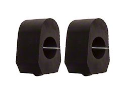 1-Inch Front Sway Bar Bushing Kit; Black (76-81 Firebird)