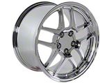 Firebird 17X9.5 Z06 Style Reproduction Wheel, Chrome, 1993-2002 (93-02 Firebird)