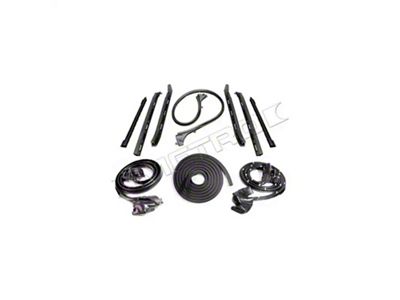 Firebird - 1968-1969 Camaro Convertible only Basic Weatherstrip Kit fro