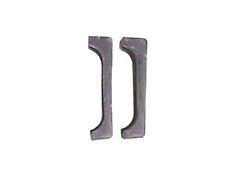 Firebird 4-Row Radiator Isolators, Pair, Rubber, 1970-1981