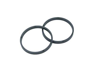 5.75-Inch Headlight Spacers; 0.50-Inch Thick (Universal; Some Adaptation May Be Required)