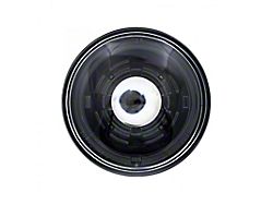 5.75-Inch High/Low Beam LED Headlight; Black Housing; Clear Lens (Universal; Some Adaptation May Be Required)