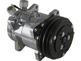 Firebird Air Conditioning Compressor, Chrome, Sanden 508/134A, 1967-1981