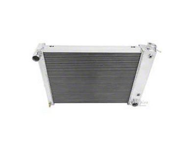 Firebird Aluminum Radiator, Three Row, Small Block, 1967-1969