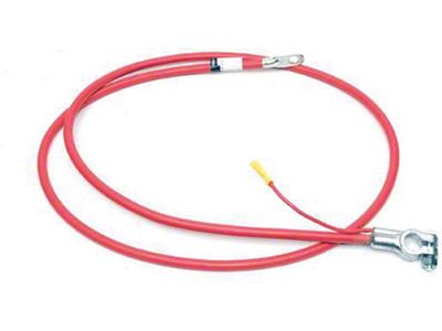 Firebird Battery Cable, Positive, Buick 231c.i. V6, With A/C, 1980