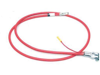 Firebird Battery Cable, Positive, V8, With Heavy Duty Battery, 1975-1976