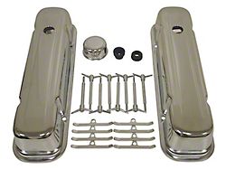 Firebird Big Block Chrome Engine Dress Up Kit With Smooth Style Valve Covers, 1967-1977