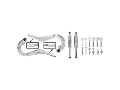 Billet Trunk Hinges (67-69 Firebird)