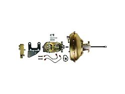 The Right Stuff Detailing Booster and Master Cylinder Combination Kit without Delco Stamp (71-81 Firebird w/ 4-Wheel Disc Brakes)