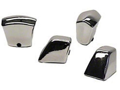 67-69 Chrome Seat Knob Set 4 pcs