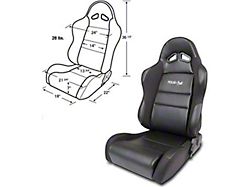 Firebird Bucket Seat, Sportsman Series, Left, 1967-1992