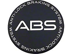 Firebird Center Cap, ABS, Black 1995-2002