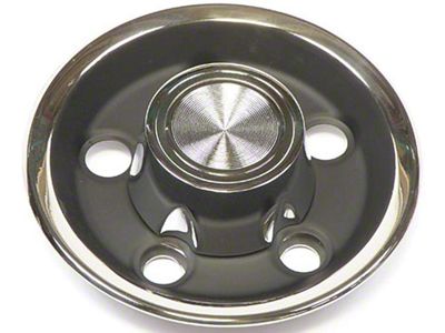 Firebird Center Hub Rally II, Black, 1967-1968