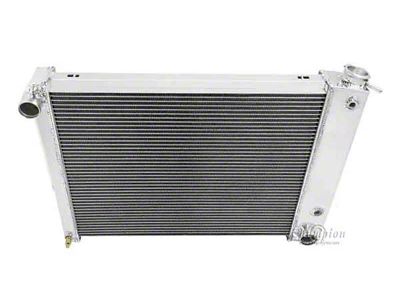 Firebird Champion 4-Row Aluminum Radiator, SB, 1967-1969