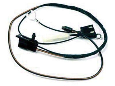 Firebird Clock Wire Harness, For Dash Mounted Clock, 1969