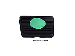 Clutch or Brake Pedal Pad with Stainless Steel Center (67-69 Firebird w/ Disc Brakes)