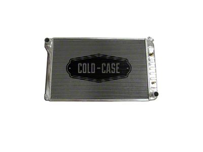 Firebird Cold Case Performance Aluminum Radiator, Big 2 Row, Automatic Transmission, 1970-1981