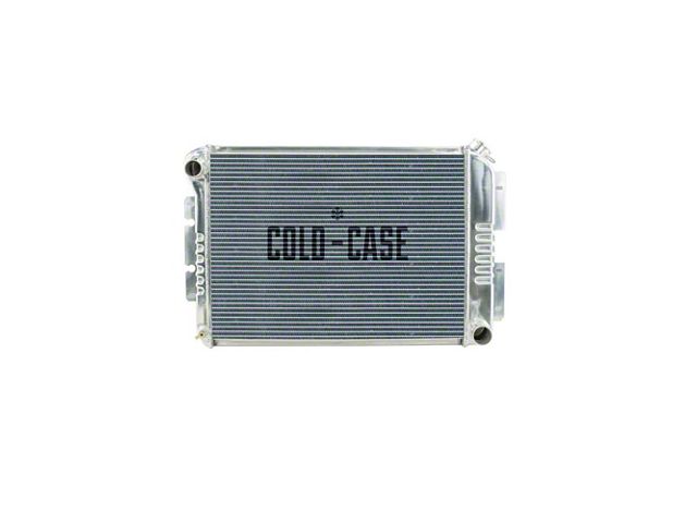 Firebird Cold Case Performance Aluminum Radiator, Big 2 Row, Manual Transmission, 1970-1981