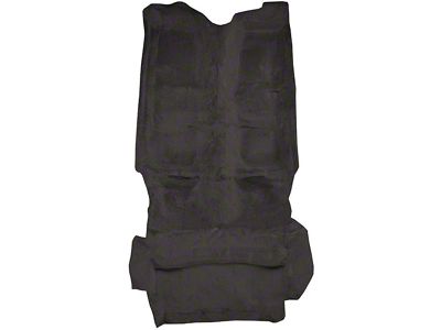 Complete Cutpile Molded Carpet; Ebony (93-02 Firebird Convertible)