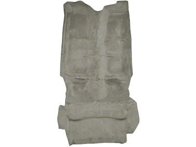 Complete Cutpile Molded Carpet with Mass Backing; Medium Sand Gray (93-02 Firebird Convertible)