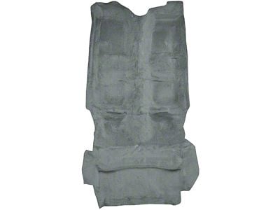 Complete Cutpile Molded Carpet with Mass Backing; Opal (93-02 Firebird Convertible)