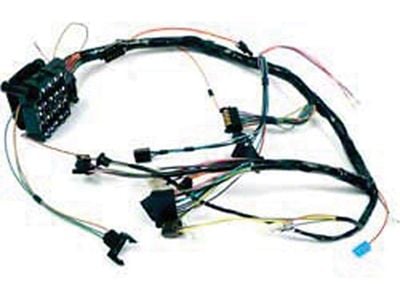 Firebird Console Wiring Harness, With Rally Gauges, 1974