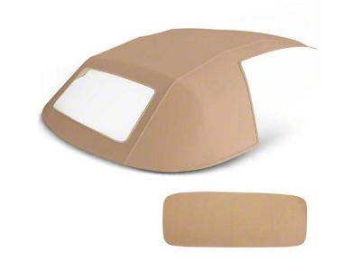 Convertible Top with Plastic Window; Tan (94-02 Firebird Convertible)
