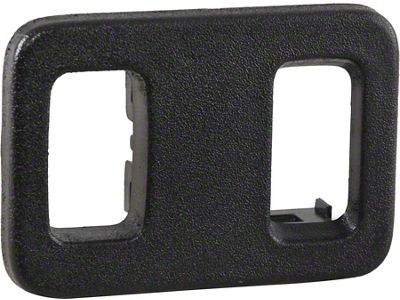 Firebird Convertible Top Switch Panel, Dual, Ebony, 2000-2002